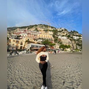 Bershka black jumpsuit